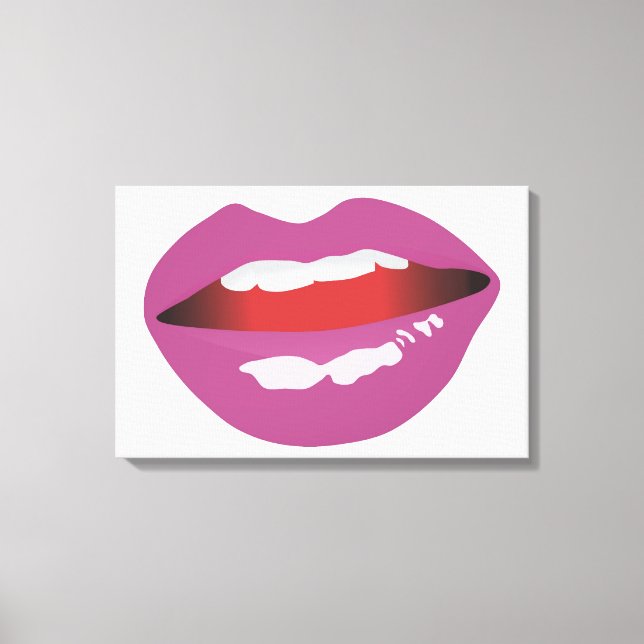 La Bouche Canvas Print (Front)