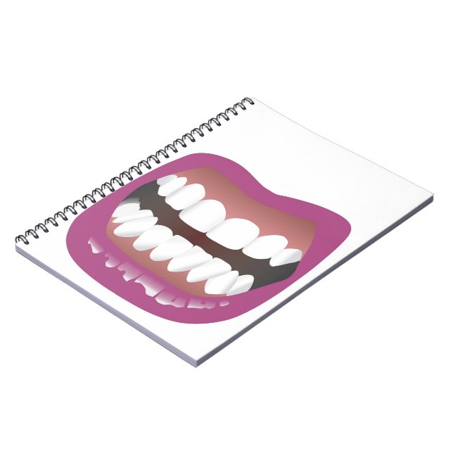 La Bouche Spiral Notebook (Left Side)