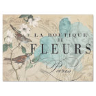 La Boutique Bird Decoupage Sheet
