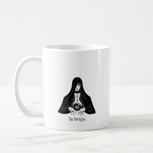 LA BRUJA MUG| Aesthetic| Gothic Mug | (Left)