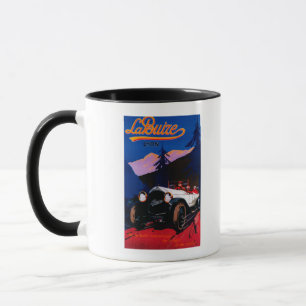 La Buize Lyon Vintage PosterEurope Mug