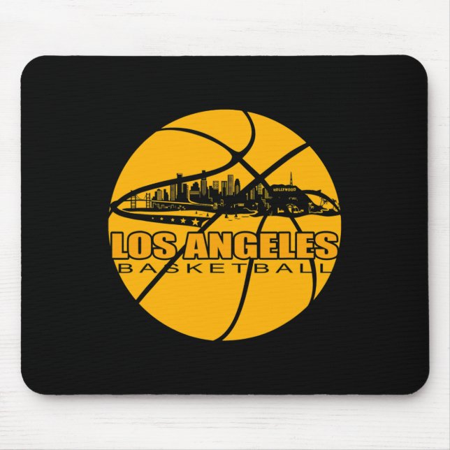 La Bysketbyll Lover Gift - Los Angeles Bysketbyll  Mouse Pad (Front)