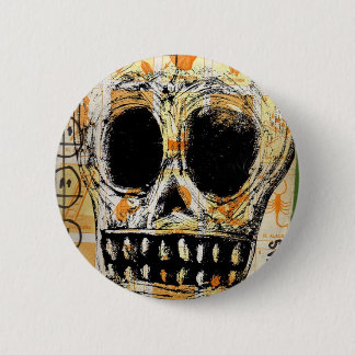 La Calavera 2 6 Cm Round Badge
