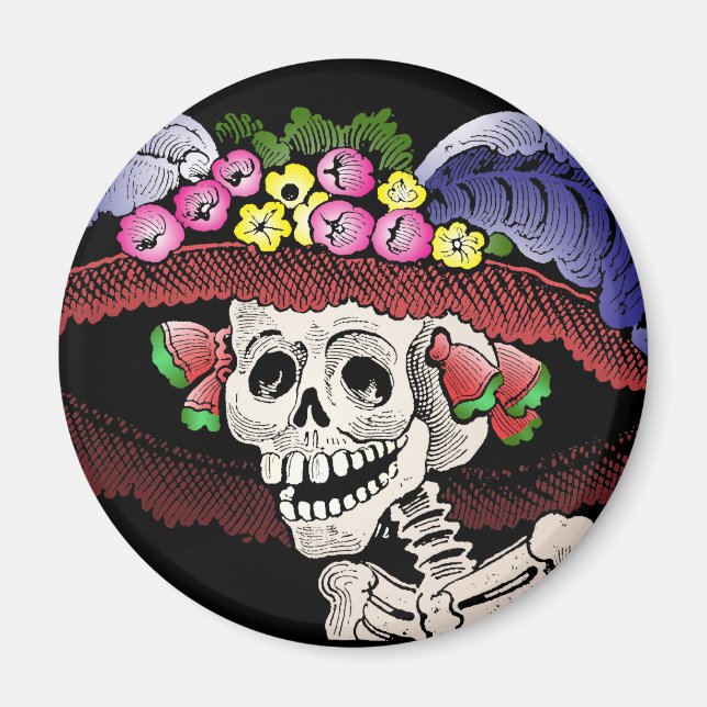 La Calavera Catrina [magnet] Magnet (Front)