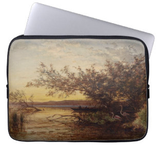 La Camargue, Coucher De Soleil – Félix Ziem Laptop Sleeve