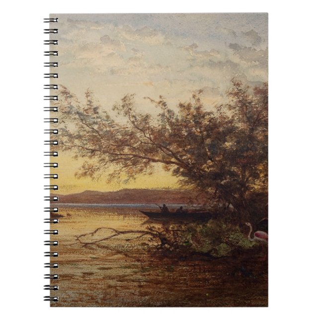 La Camargue, Coucher De Soleil – Félix Ziem Notebook (Front)