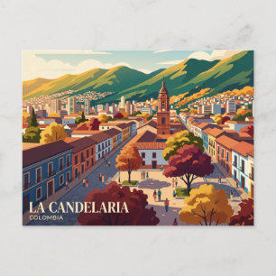 La Candelaria Colombia Postcard