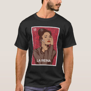 La Cantante T Mexican Lottery Female Singer Funny  T-Shirt