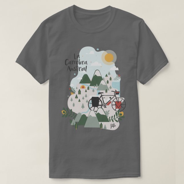 La Carretera Austral T-Shirt (Design Front)