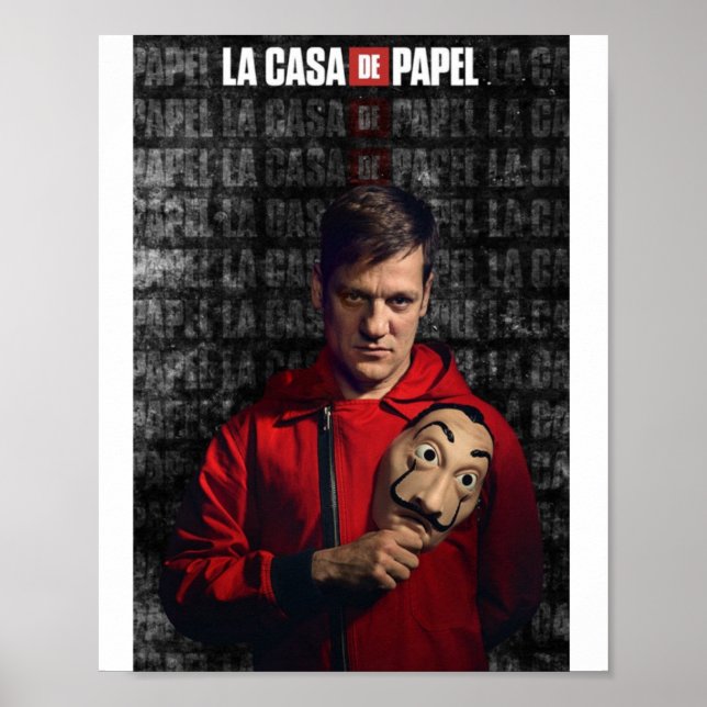 La casa de papel poster (Front)