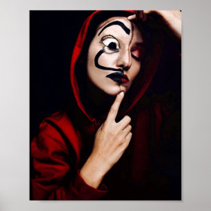 la casa de Papel Tokyo  Poster