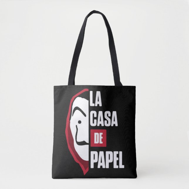 La Casa De Papel Tote Bag (Front)