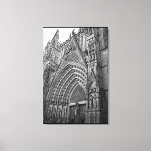 La Catedral Wrapped Canvas Photo Print (Barcelona)