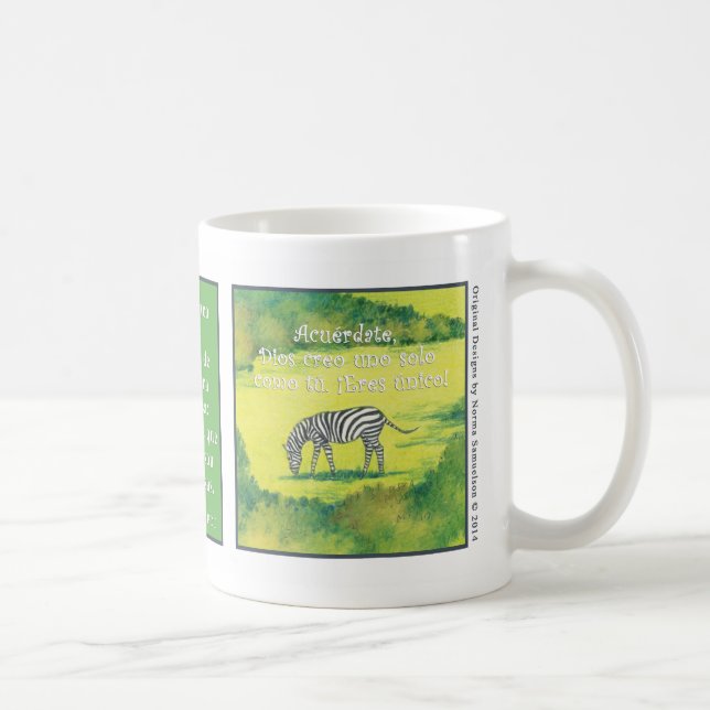 La Cebra, taza de café Coffee Mug (Right)
