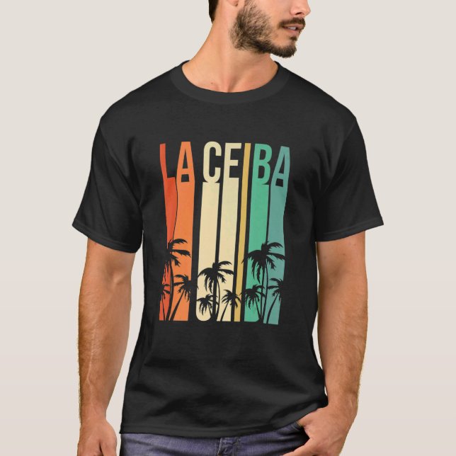 La Ceiba Honduras 504 Utila Catracho Isla Catracho T-Shirt (Front)