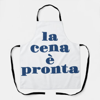 La Cena E Pronta Apron