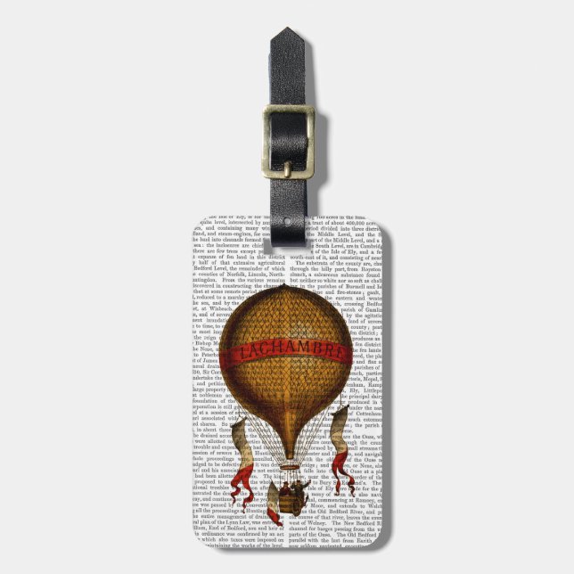 La Chambre Luggage Tag (Front Vertical)