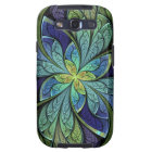 La Chanteuse IV Abstract Stained Glass