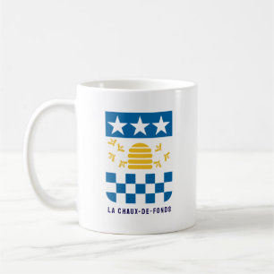 La Chaux-de-Fonds coat of arms, Switzerland Coffee Mug