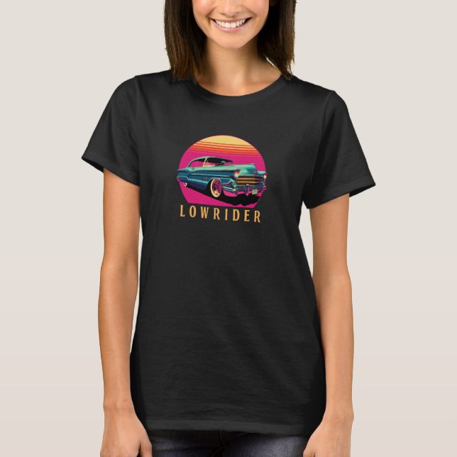 LA Chicano Lowrider Retro Vintage  1 T-Shirt (Front)