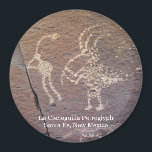 La Cieneguilla Petroglyph Magnet<br><div class="desc">La Cieneguilla Petroglyph
Santa Fe,  New Mexico</div>