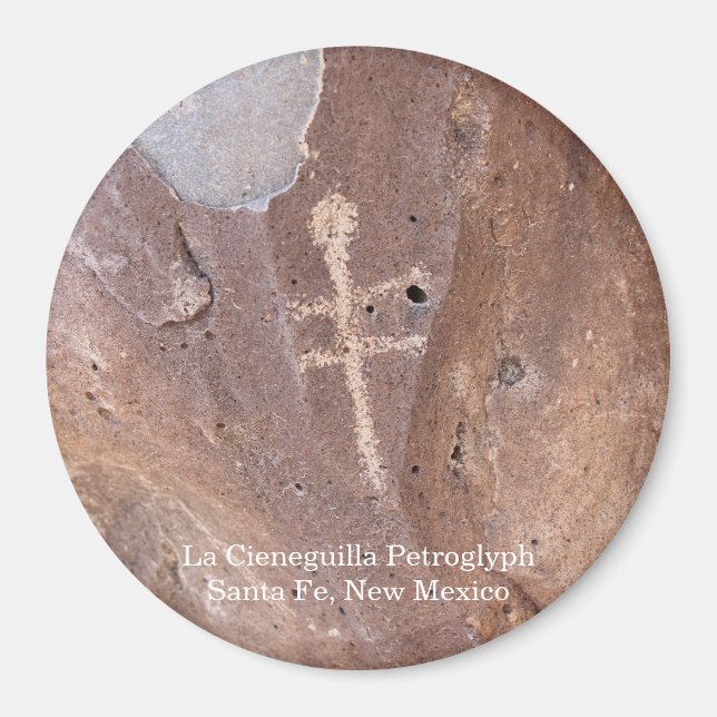 La Cieneguilla Petroglyph Magnet (Front)