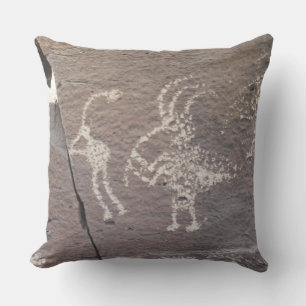 La Cieneguilla Petroglyph Site Santa Fe Cushion