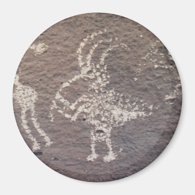 La Cieneguilla Petroglyph Site Santa Fe Magnet (Front)