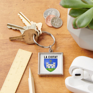 La Ciotat coat of arms - France Key Ring