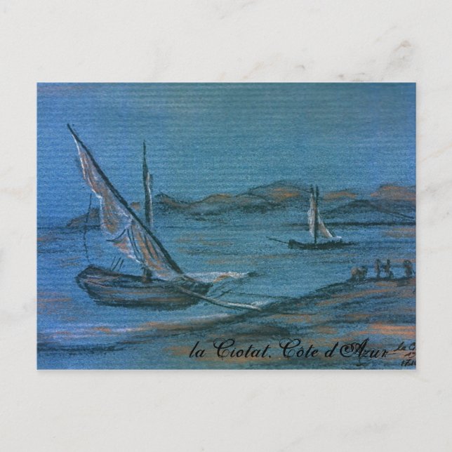 la Ciotat, Côte d'Azur, 1901 Postcard (Front)