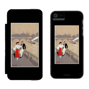 La Cite Art Deco Scene Incipio Watson™ iPhone 5 Wallet Case