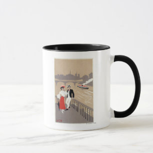 La Cite Art Deco Scene Mug
