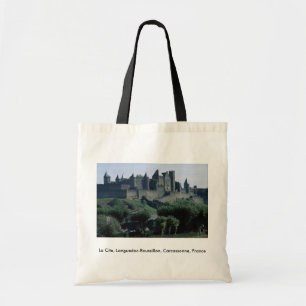La Cite, Languedoc-Roussillon, Carcassonne, France Tote Bag