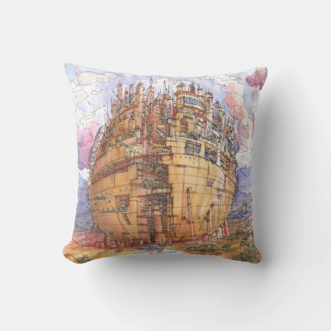 La citta' sferica cushion (Front)