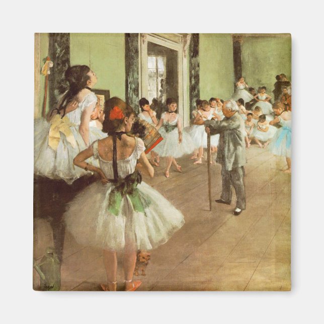 La Classe de Danse by Edgar Degas Magnet (Front)