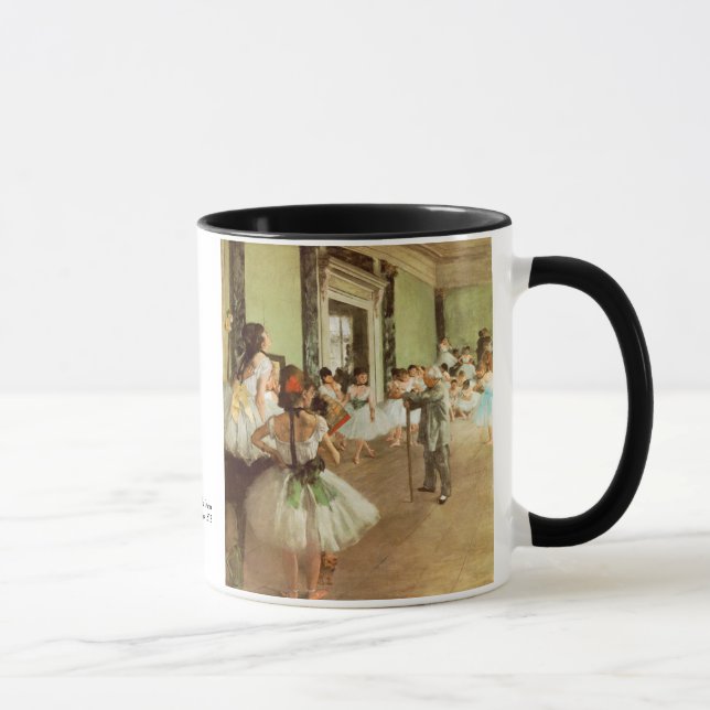 La Classe de Danse by Edgar Degas Mug (Right)
