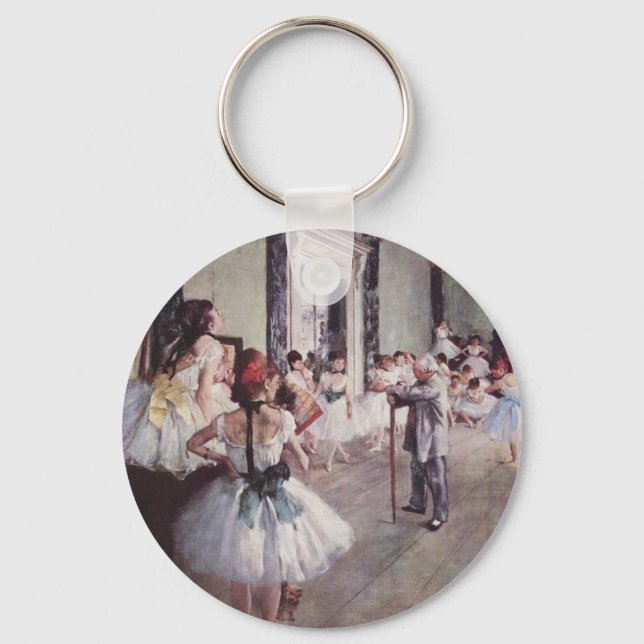 La classe de danse (The Dancing class)  Keychain (Front)