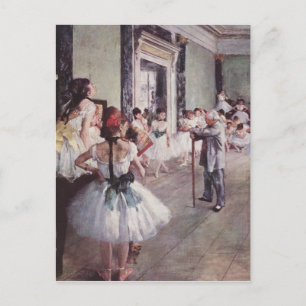 La classe de danse (The Dancing class) Postcard