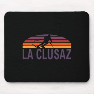 La Clusaz French Alps France Ski Resort Snowboardi Mouse Pad