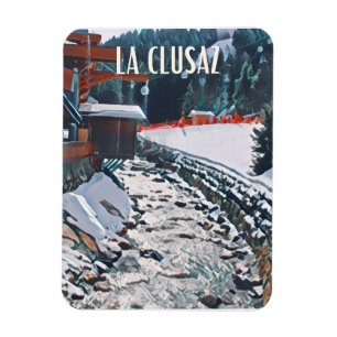 La Clusaz Station de ski Magnet