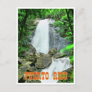 La Coca falls Postcard