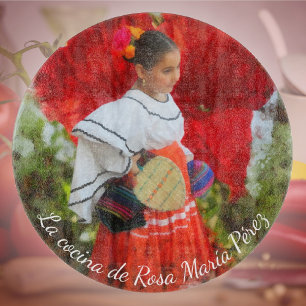 La Cocina de Fiesta Flower 2555 Cutting Board