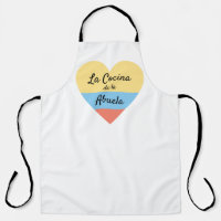 La Cocina de la Abuela Colombian Flag Apron