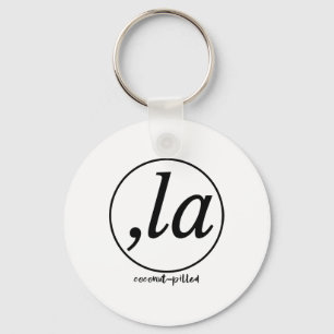 La Coconut Pilled Kamala Harris Women  Key Ring