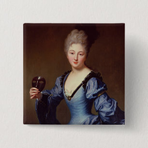 La Comtesse de Bersac 15 Cm Square Badge