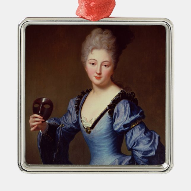 La Comtesse de Bersac Metal Tree Decoration (Front)