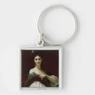 La Comtesse de Keller, 1873 Key Ring