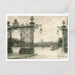 la Coquette, Place Stanislas, Nancy, France Vintag Postcard