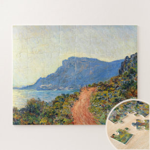 La Corniche near Monaco by Claude Monet Jigsaw Puzzle