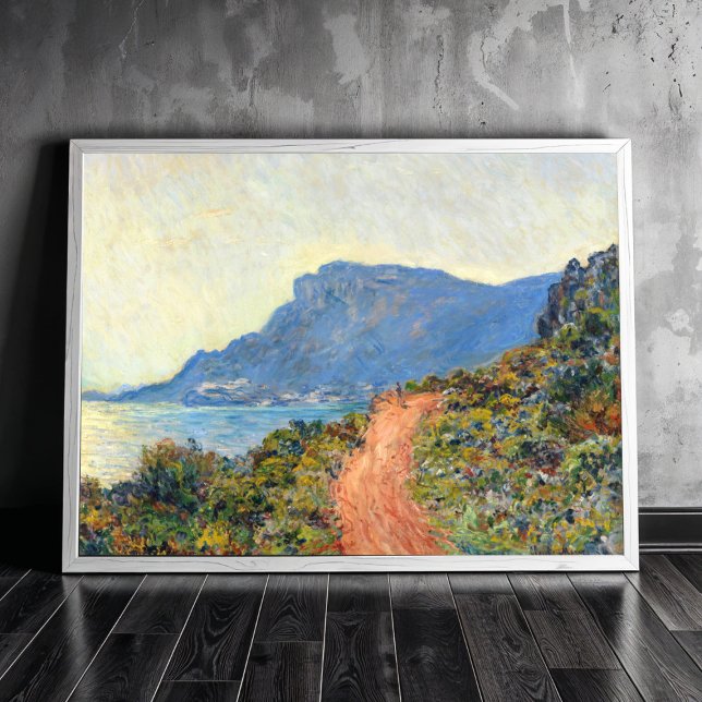 La Corniche near Monaco by Claude Monet Poster (Creator Uploaded)